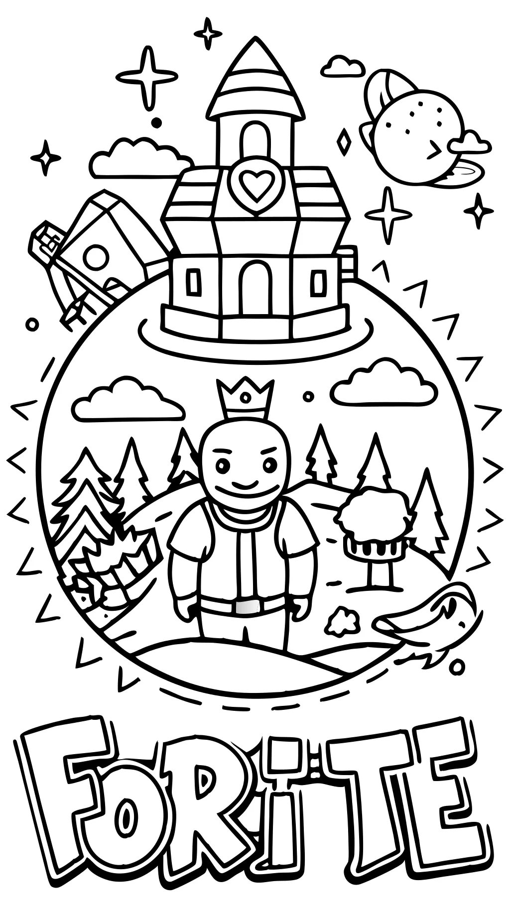 fortnite coloring pages free